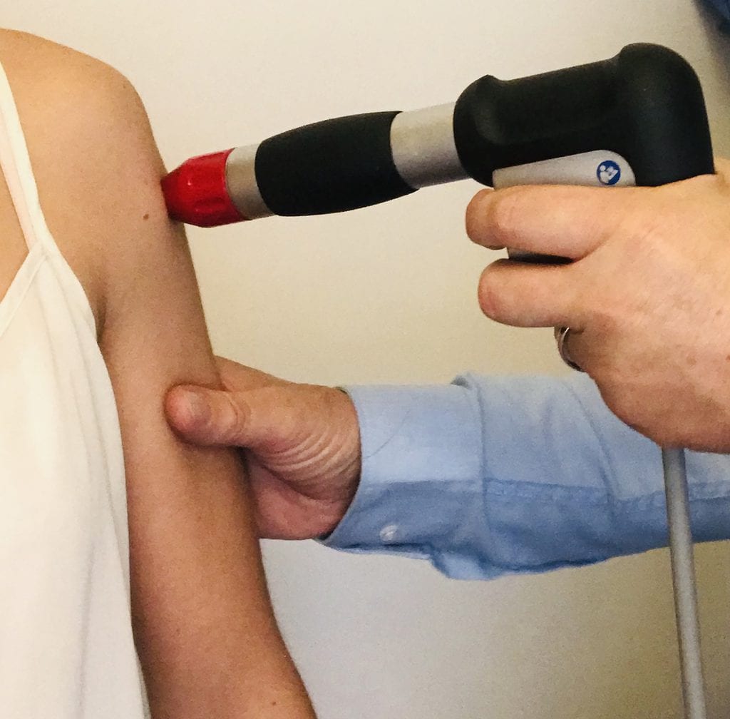 Shockwave Therapy on Shoulder pain