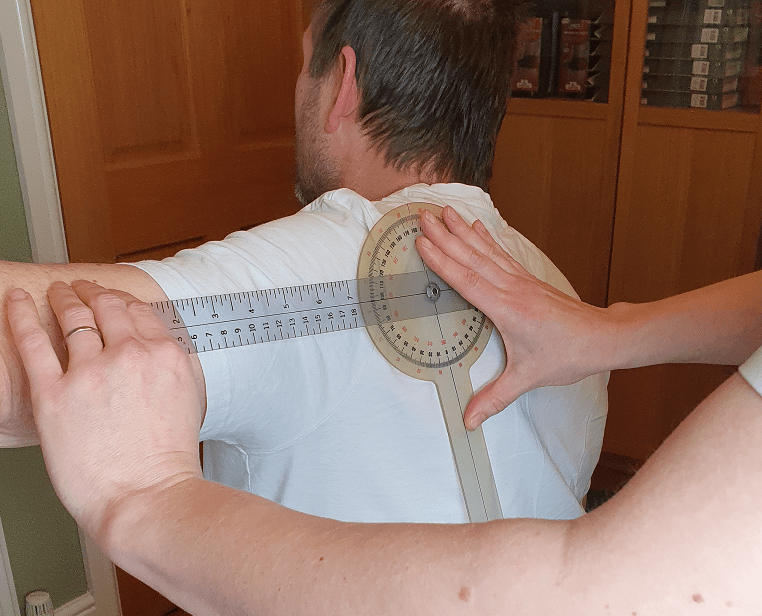 Frozen shoulder measurement osteopathy niel-asher technique