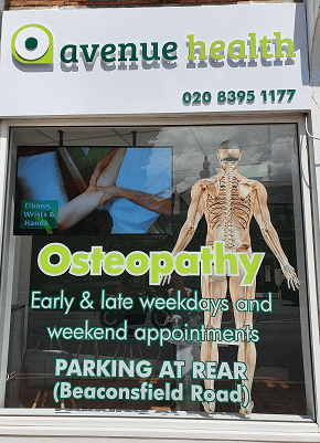 Avenue Health osteopath Ewell road Surbiton, Surbiton Practice