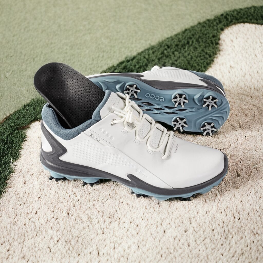 Phits orthotics in golf shoes Avenue Health Ltd Cheam Surrey